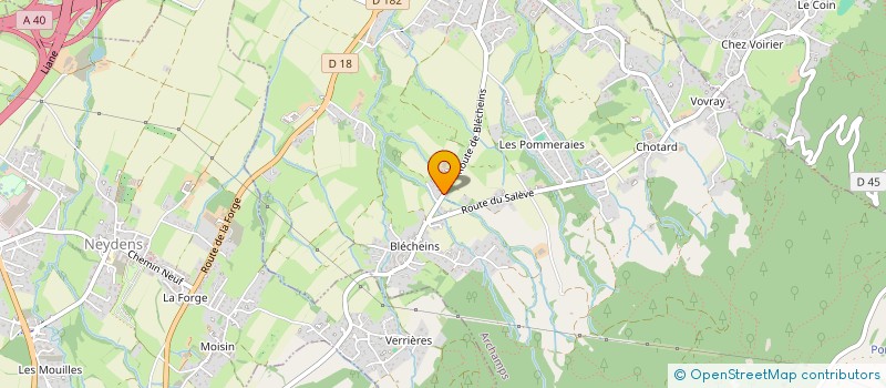 localisation de l'entreprise EARL LE VENT à ARCHAMPS