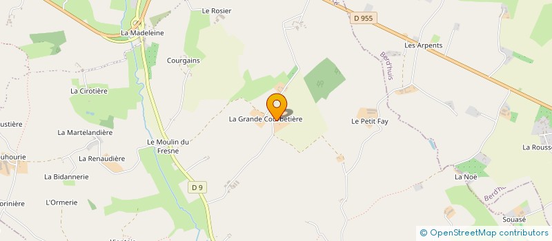 localisation de l'entreprise EARL LE VERGER DE LA REINETTE à PERCHE-EN-NOCE