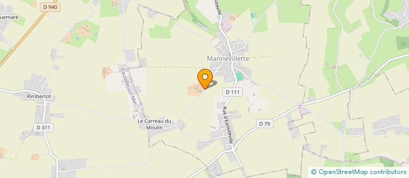 localisation de l'entreprise EARL LE VILLAGE  MANNEVILLETTE