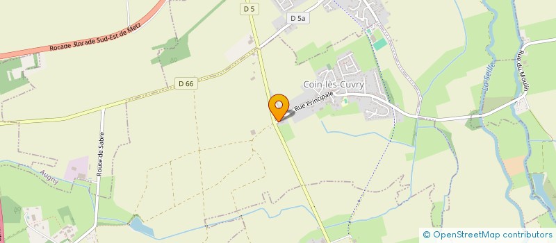 localisation de l'entreprise EARL LE VILLAGE  COIN-SUR-SEILLE