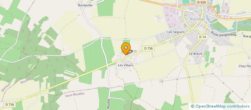 localisation de l'entreprise EARL LEANE à ROUILLAC