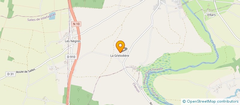 localisation de l'entreprise EARL LEAUD à VERTEUIL-SUR-CHARENTE