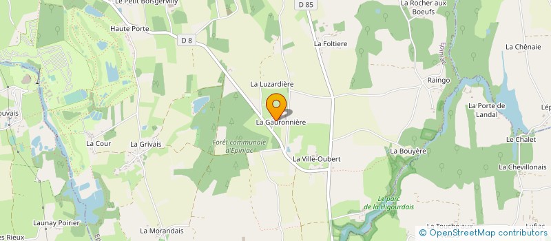 localisation de l'entreprise EARL LEBELTEL à EPINIAC