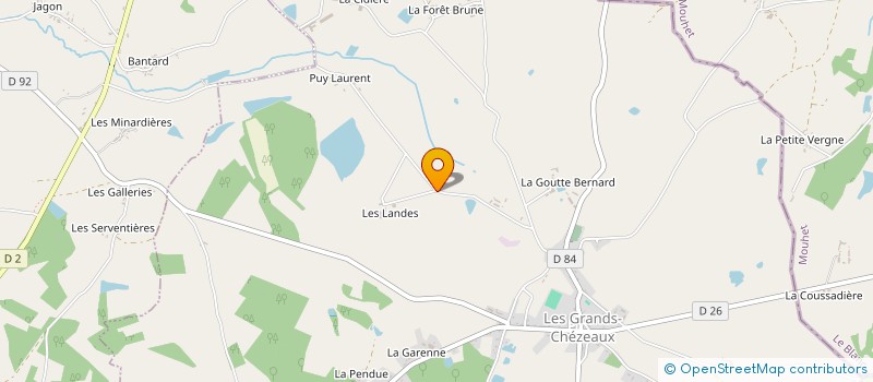 localisation de l'entreprise EARL LEBON ET FILS à ARNAC-LA-POSTE