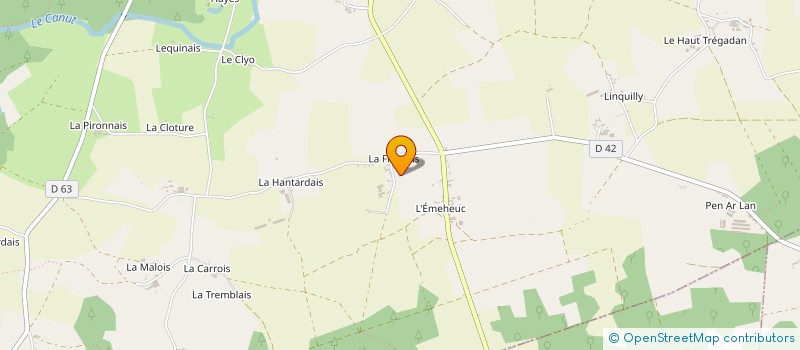 localisation de l'entreprise EARL LEBORGNE à MAXENT