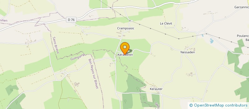 localisation de l'entreprise EARL LECAM KERAUDREN à SAINT-MAYEUX