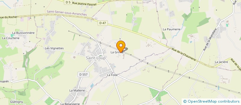 localisation de l'entreprise EARL LECERF à SAINT-LOUP