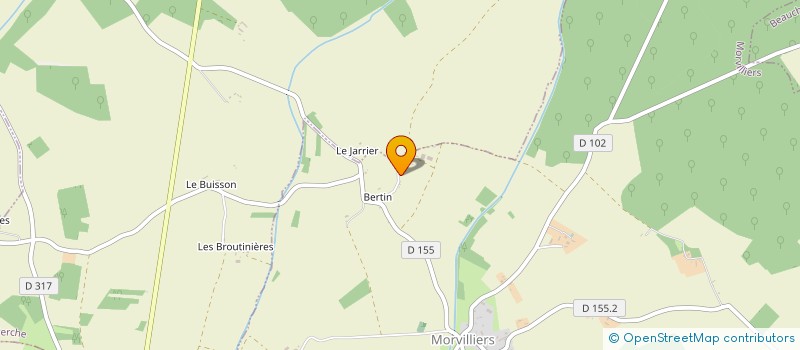 localisation de l'entreprise EARL LECOINTRE à MORVILLIERS