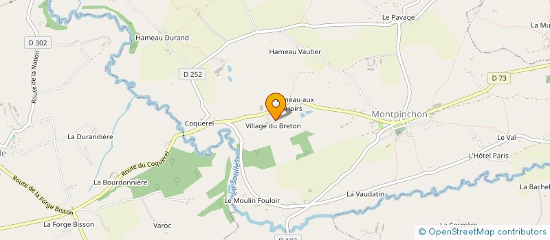 localisation de l'entreprise EARL LECONTE à MONTPINCHON