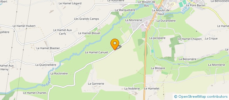 localisation de l'entreprise EARL LECOURT à MONTBRAY