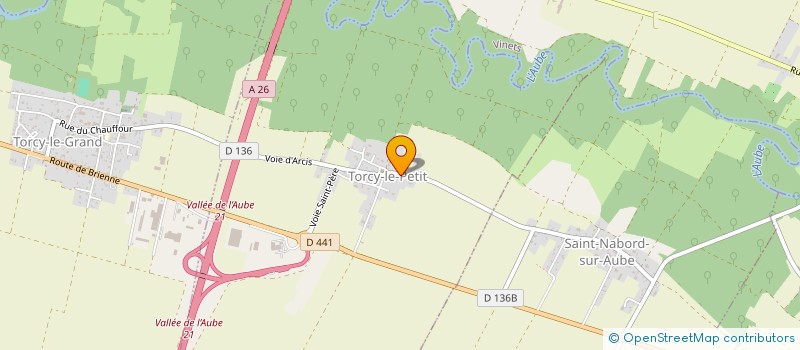 localisation de l'entreprise EARL LEDHUY  TORCY-LE-PETIT