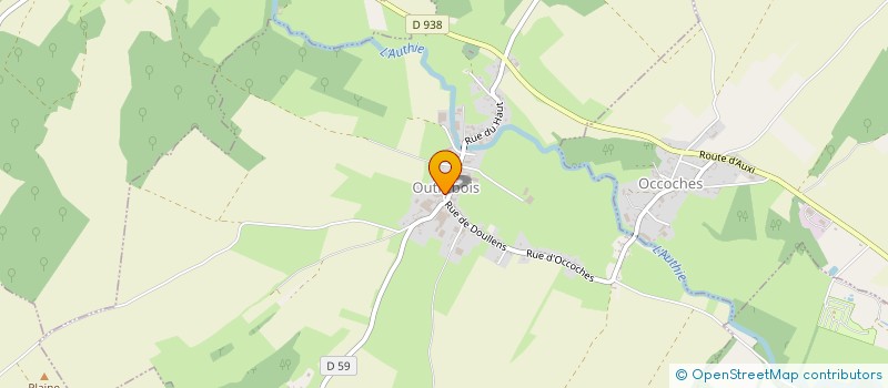 localisation de l'entreprise EARL LEFEBVRE  OUTREBOIS