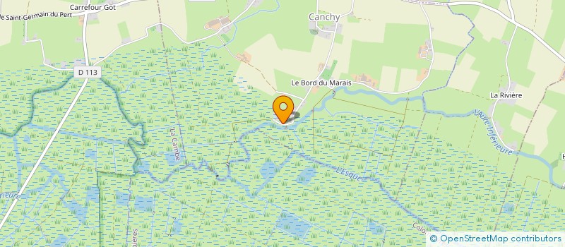 localisation de l'entreprise EARL LEFEVRE  CANCHY