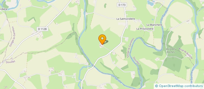localisation de l'entreprise EARL LEGO JPC à SOUGE LE GANELON