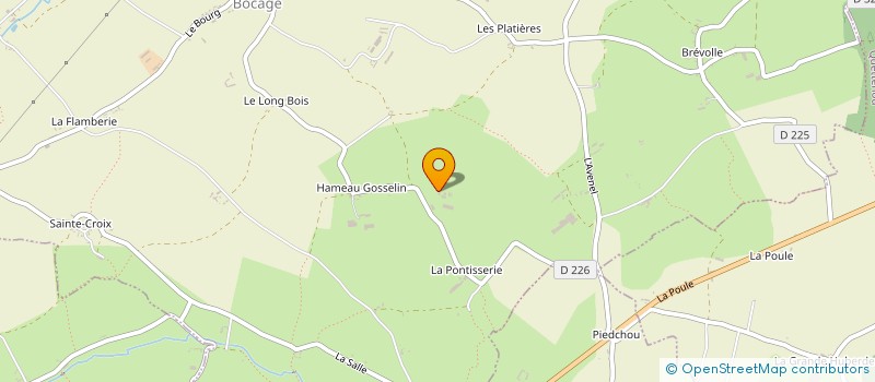 localisation de l'entreprise EARL LEGUEST à TEURTHEVILLE-BOCAGE