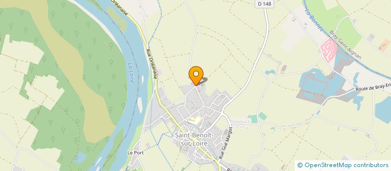 localisation de l'entreprise EARL LEGUMES DU VAL DE LOIRE à SAINT-BENOIT-SUR-LOIRE