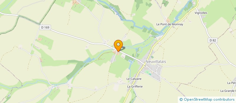 localisation de l'entreprise EARL LELASSEUX GILLES à NEUVILLALAIS