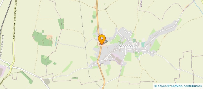localisation de l'entreprise EARL LEMAIRE  SEBONCOURT