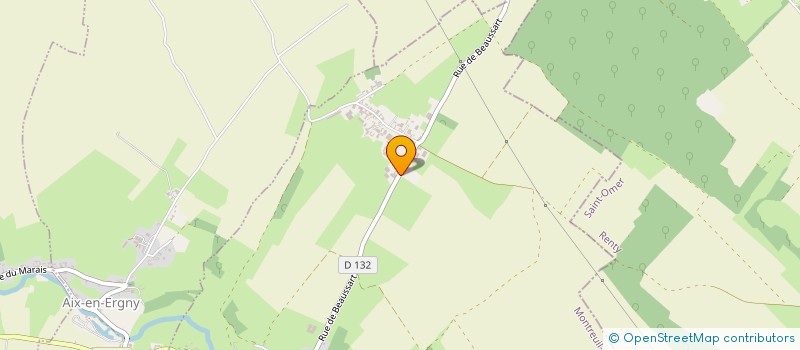 localisation de l'entreprise EARL LEMAITRE DIDIER  RUMILLY