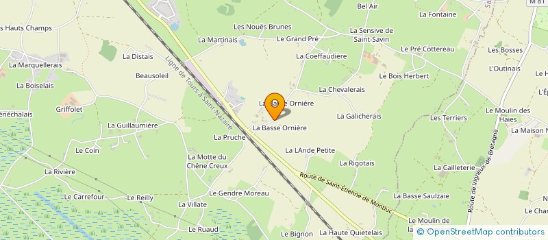 localisation de l'entreprise EARL LEMARIE à SAINT-ETIENNE-DE-MONTLUC