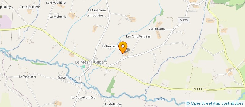 localisation de l'entreprise EARL LEMENOREL à LE MESNIL-GILBERT