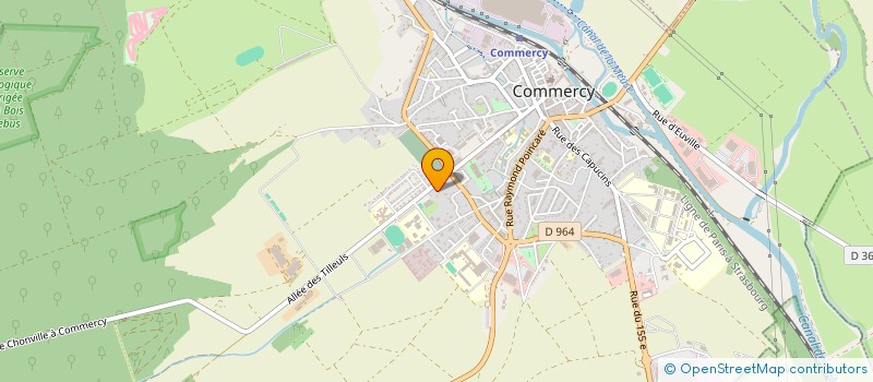 localisation de l'entreprise EARL LEMOINE à COMMERCY
