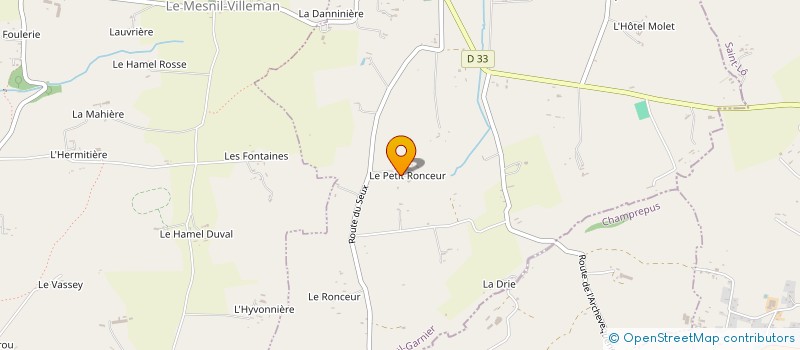 localisation de l'entreprise EARL LEMOINE PERE ET FILLE à LE MESNIL-GARNIER