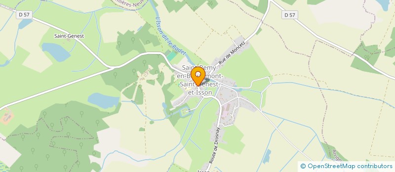 localisation de l'entreprise EARL LENOBLE DAVID  BRANDONVILLERS