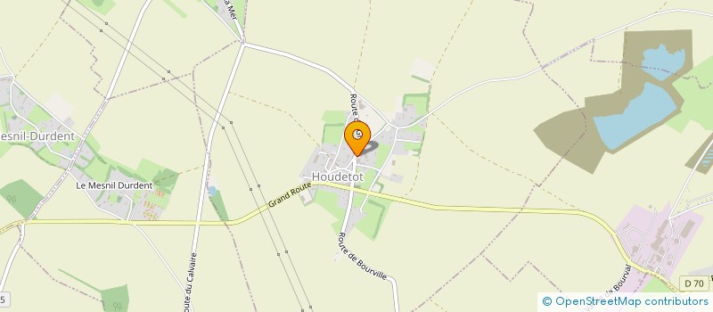 localisation de l'entreprise EARL LENOIR  HOUDETOT