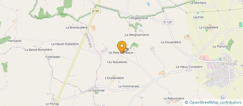 localisation de l'entreprise EARL LENOURRY à LE HORPS