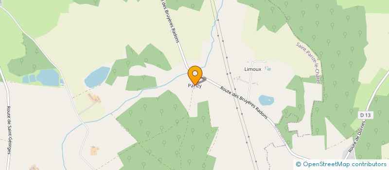 localisation de l'entreprise EARL LEPEE  SAINT-PARIZE-LE-CHATEL
