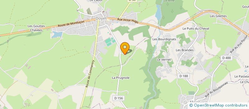 localisation de l'entreprise EARL LEPEE PASCAL à BIZENEUILLE