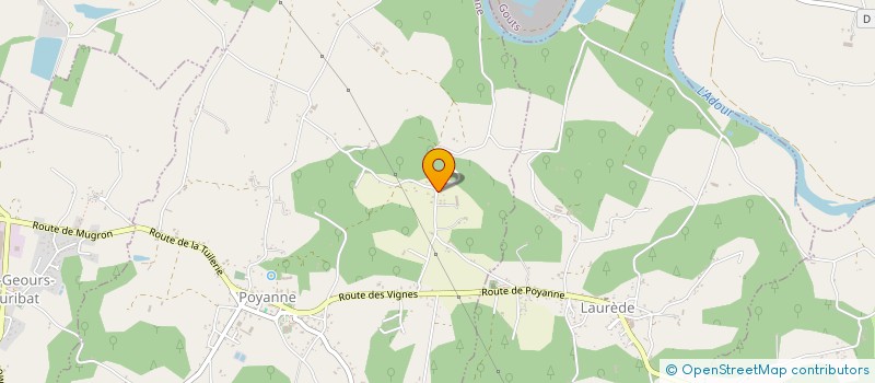 localisation de l'entreprise EARL LEPLACE à POYANNE