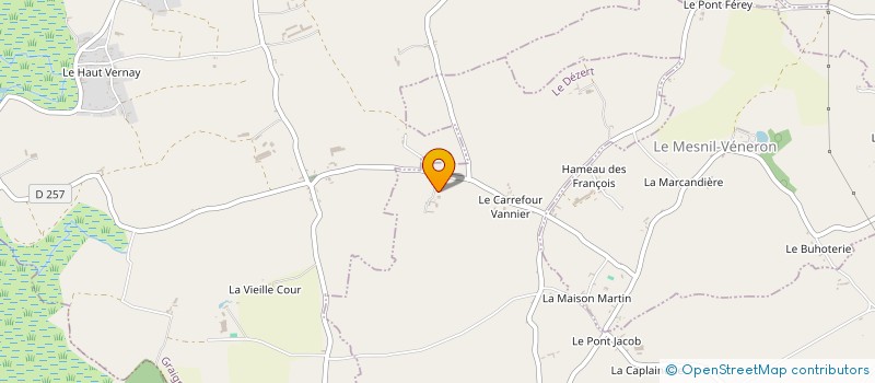 localisation de l'entreprise EARL LERACHINEL à LE DEZERT