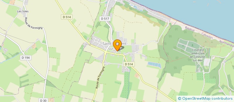 localisation de l'entreprise EARL LEROUTIER à FORMIGNY LA BATAILLE