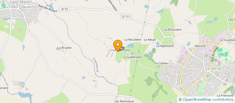 localisation de l'entreprise EARL LEROUX à CHANVERRIE