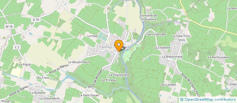 localisation de l'entreprise EARL LEROUX ET FILS à SAINT-FIACRE-SUR-MAINE