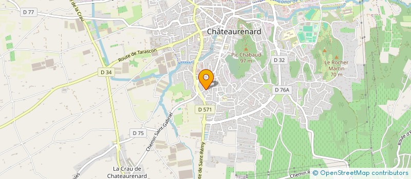 localisation de l'entreprise EARL LES AMIS à CHATEAURENARD