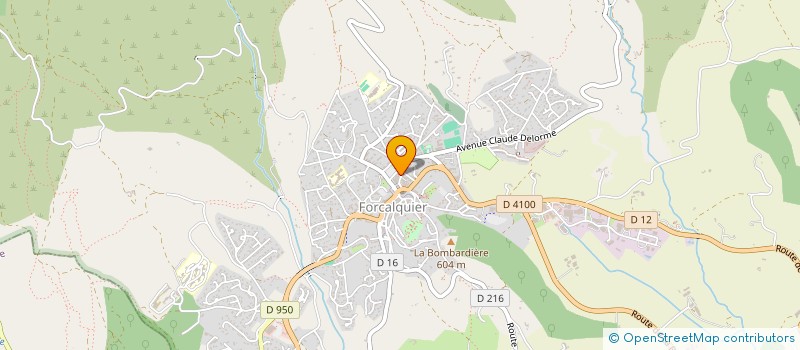 localisation de l'entreprise EARL LES AMOURIERS  DAUPHIN