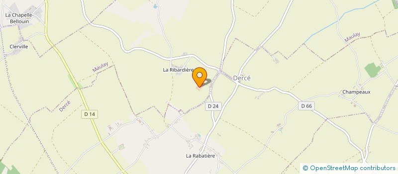 localisation de l'entreprise EARL LES BLES  MAULAY