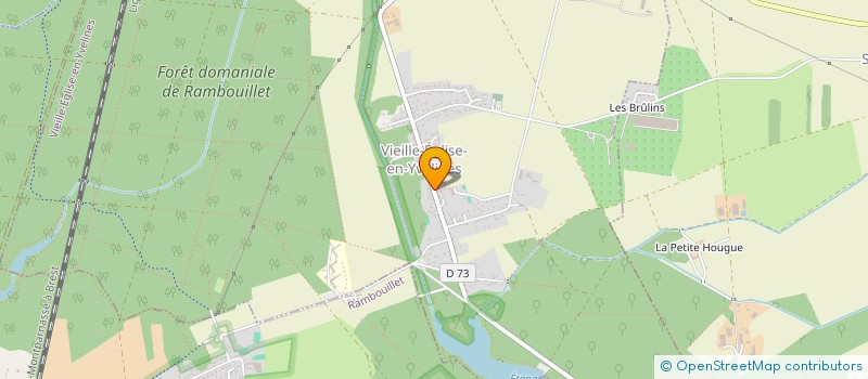 localisation de l'entreprise EARL LES BOULEAUX  VIEILLE-EGLISE-EN-YVELINES