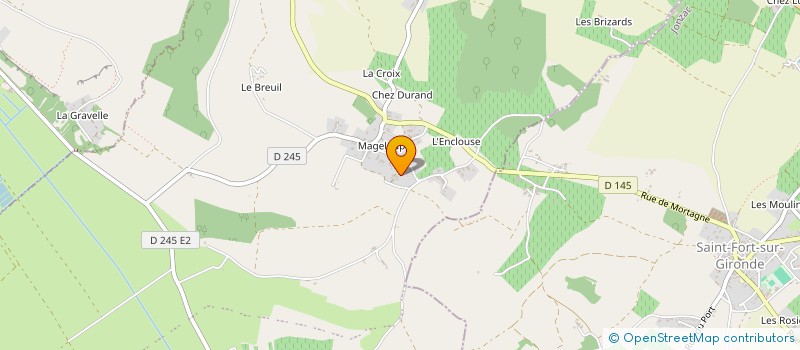 localisation de l'entreprise EARL LES CASSAUDES à FLOIRAC