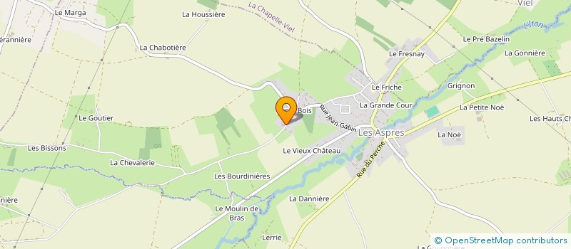 localisation de l'entreprise EARL LES CAVALIERS DE BONNEFOI 61 à BONNEFOI
