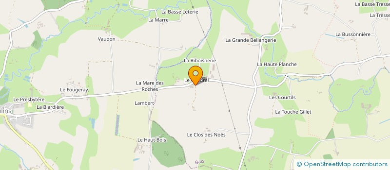 localisation de l'entreprise EARL LES CERISIERS à BAIS