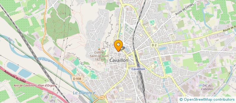 localisation de l'entreprise EARL LES CERISIERS  CAVAILLON