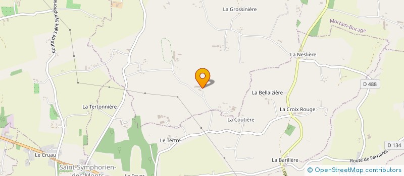 localisation de l'entreprise EARL LES CINQ JARIS à MORTAIN-BOCAGE