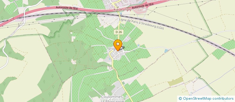 localisation de l'entreprise EARL LES CLOS D'ARTHUR XAVIER  VRIGNY