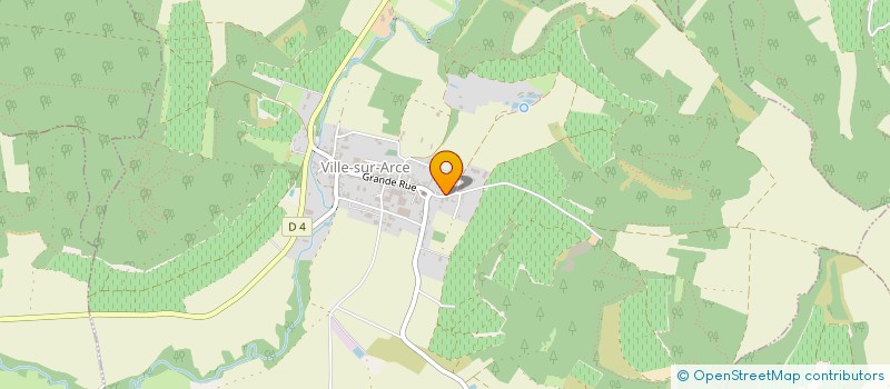 localisation de l'entreprise EARL LES CLOS DE LA COTE  VILLE-SUR-ARCE