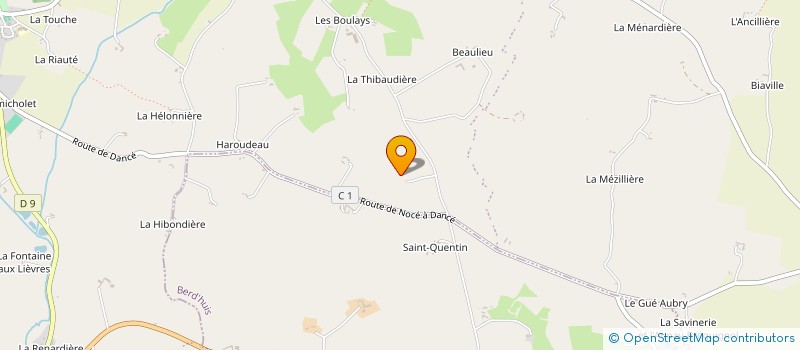 localisation de l'entreprise EARL LES COLLINES à PERCHE-EN-NOCE