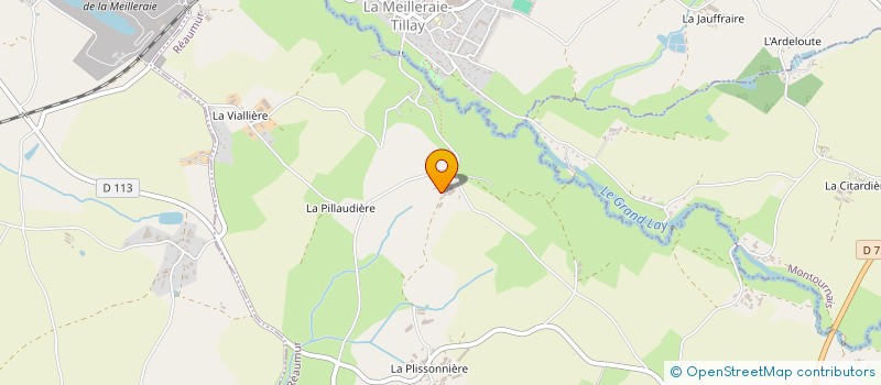 localisation de l'entreprise EARL LES DEUX COLLINES  REAUMUR